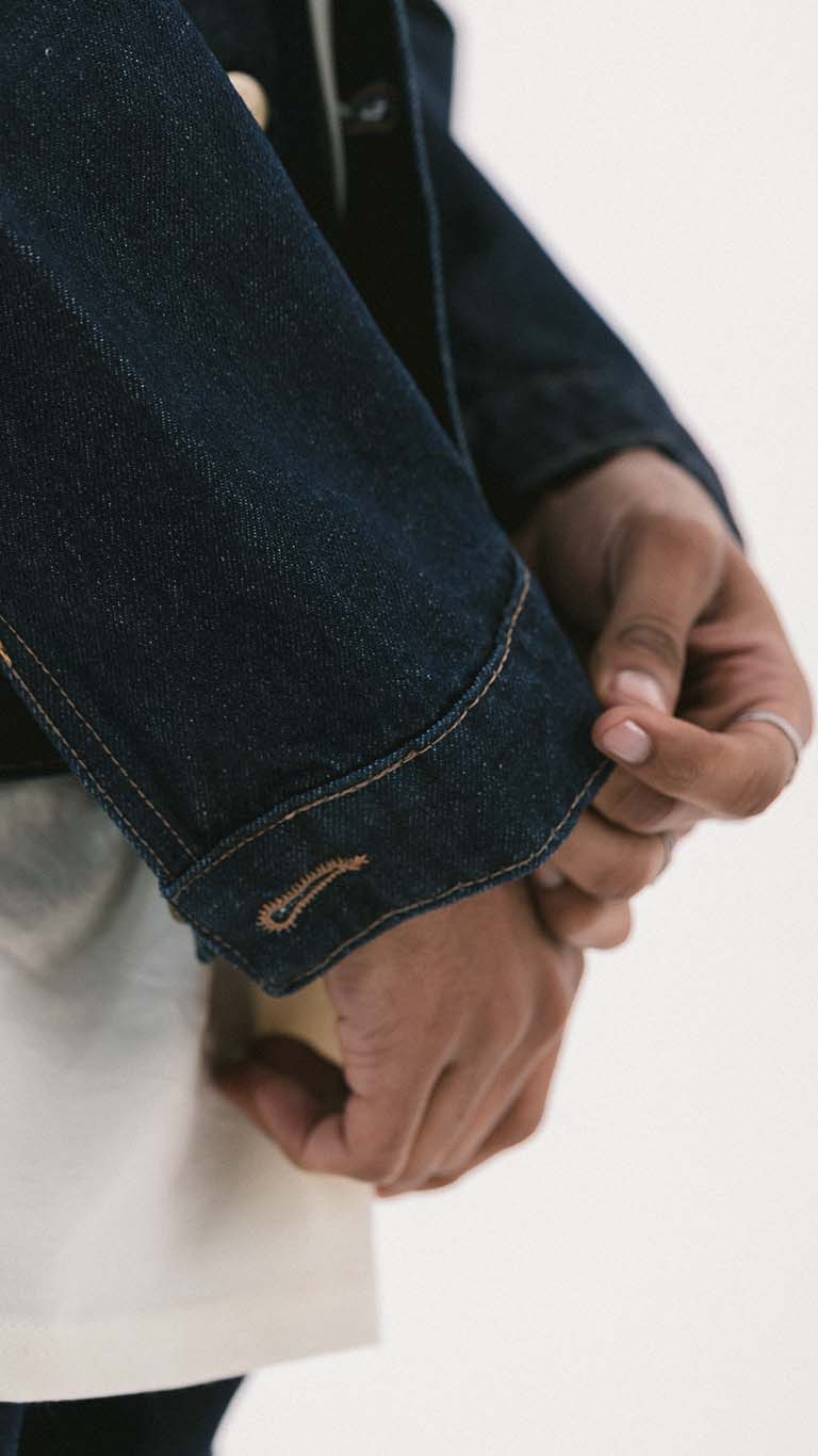 Vintage Trucker Indigo Jacket