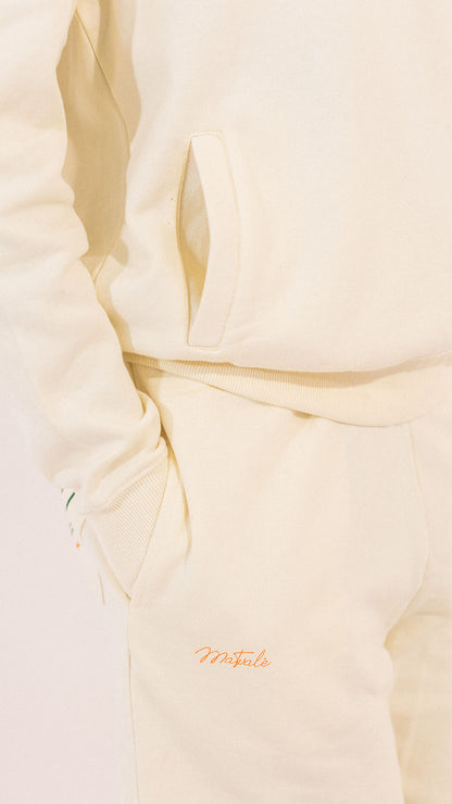 Basic Egg White Trousers