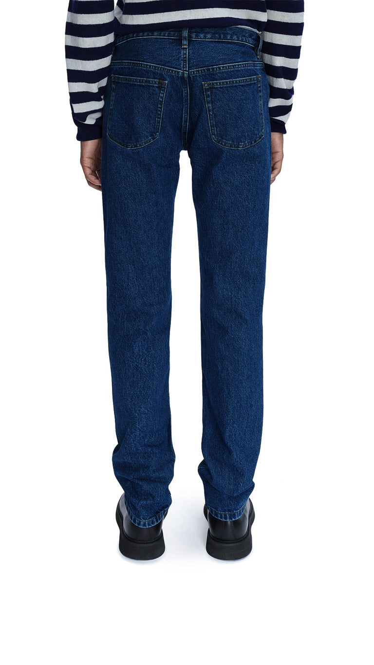 Relaxed Fit Indigo Jeans