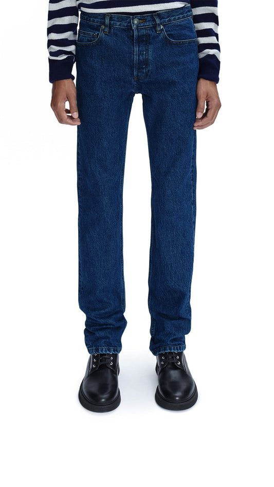 Relaxed Fit Indigo Jeans